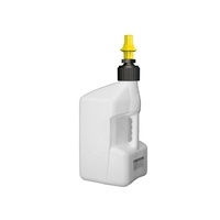 Tuff Jug 5 Gal/20 Litre White With Yellow Ripper Cap