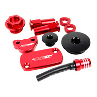 States MX Billet Kit - Honda CRF450R/X - Red