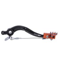 States MX Brake Pedal w/ Flex Tip - KTM - Orange