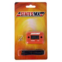 States MX Hour Meter - Orange