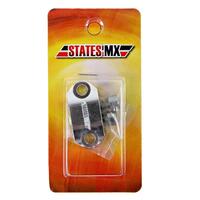 States MX Brake Master Cylinder Rotator Clamp - Silver