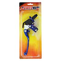 States MX Universal Clutch Perch And Lever - STD Flex - Blue