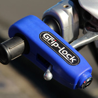 GRIP LOCK HANDLEBAR LOCK BLUE