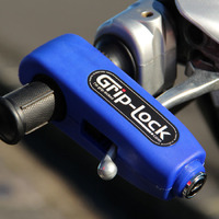 Grip-Lock Handlebar Lock - Blue