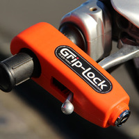 Grip-Lock Handlebar Lock - Orange
