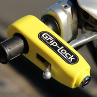 Grip-Lock Handlebar Lock - Yellow