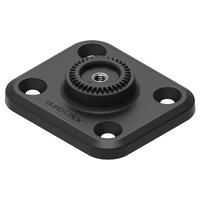 Quad Lock 360 Part - Base - Flat Rectangle 4 Hole