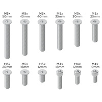Quad Lock Spare Part - Replacement Screw Set (9 Pcs To Suit Quad Lock Range)