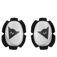 Dainese Armour Pista Knee Slider - White/Black