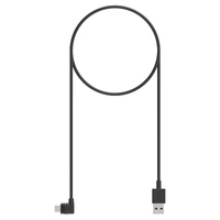 Quad Lock Accessory - Weatherproof Wireless Charging Head Usb Cable - Right Angle