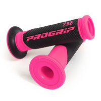 Progrip Fluro Pink Dual Density 732 Open End Grips