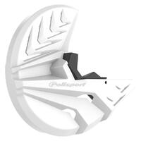 Polisport Disc & Bottom FoRK Protector Kaw Kx-F - White