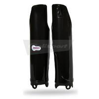 Polisport Fork Protectors - Hon CR125/250, CRF250R/450R - Black