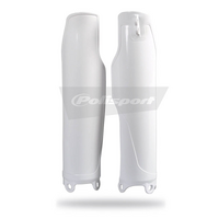 Polisport Fork Protectors - Kaw KX250F/450F - White