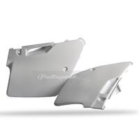 Polisport Side Covers - Kaw KX 125/250 ('94-98) - White