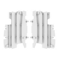 Polisport Radiator Louvers - Hon CR125/250 ('05-07) - White
