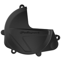 Polisport Clutch Cover Protector - Hon CRF450R ('17-25) - Black