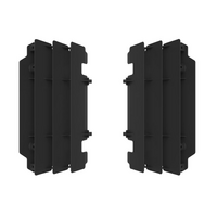 Polisport Radiator Louvers - Kaw KX - Black