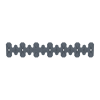 Polisport Armadillo 4T Head Pipe Guard - Long 40cm - Grey