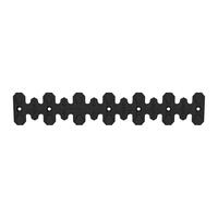 Polisport Armadillo 4T Head Pipe Guard - Long 40cm - Black