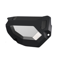 Polisport Alternator Cover Yam T7/Mt07/Xsr700 - Black/Silver