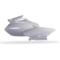 Polisport Side Covers - Yam YZ250F/450F ('03-05) - White