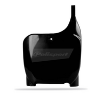 Polisport Front Number Plate - CRF250R ('10-13), CRF450R ('09-12) - Black