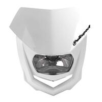 Polisport Halo Headlight - White/White