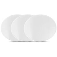 Polisport Preston Petty Motocross Number Plate - Set Of 3 - White