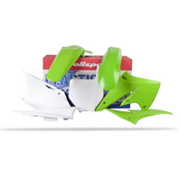 Polisport Plastics MX Kit - Kaw KX250F ('04-05) - OEM