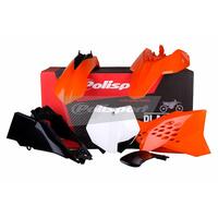 Polisport Plastics MX Kit - KTM 65 SX ('12-15) - 2013-15 OEM Colour