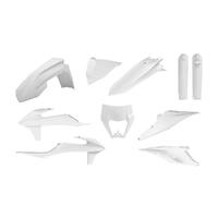 Polisport Enduro Kit (Inc H/L & F/G) - KTM EXC/EXCF ('20-21) - White