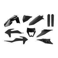 Polisport Enduro Kit (Inc H/L & F/G) - KTM EXC/EXCF ('20-21) - Black