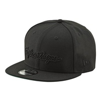 Troy Lee Designs 21 CLASSIC SIGNATURE HAT Black / Black OSFA