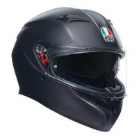 AGV K3 Road Helmet - Matt Black [Size: 2XL]