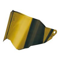 AGV Visor - Dual 1 Scratch-Resistant - Iridium Gold