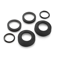 Husqvarna Factory Wheel Bearing Protection Cap Set Black