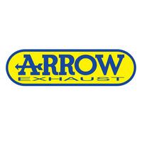 Arrow 1:2 Link Pipe for Round-Sil for Triumph Speed Triple ('05-06) in SS