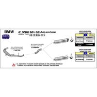 Arrow Link Pipe (for Maxi Race-Tech mufflers) for BMW R1200GS/Adv ('06-09) in SS