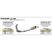 Arrow Link Pipe (for 71770 silencer) for Kaw ZX-10R ('11-15) in SS