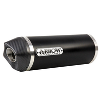 ARROW 71890AKN Silencer - RACE-TECH Aluminium Dark with Carbon End Cap - KTM Duke 790 / 890