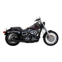 Arrow Mohican 2:1 Full System for H.D.® Dyna Models in Black SS