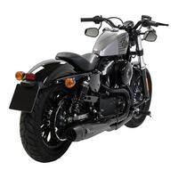 Arrow Mohican 2:1 Full System for H.D. Sportster Models in Black SS