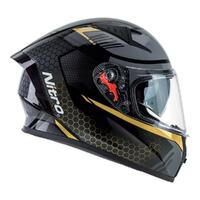 Nitro N501 DVS Road Helmet - Black/Gold [Size: L]