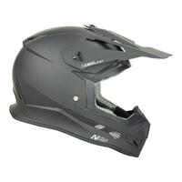 Nitro MX700 MX Helmet - Satin Black