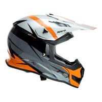 Nitro MX700 MX Helmet - Recoil Grey/Blk/Orange