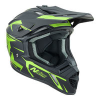 Satin Black/Fluro Green