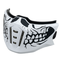 Nitro NZ302 Attitude Chin Mask - Skull Teeth