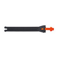 TCX SP Toothed Band Alum. Pull - Black/Orange Fluro [L 17.0cm]