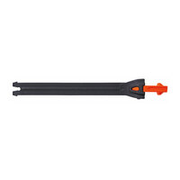 TCX SP Toothed Band Alum. Pull - Black/Orange Fluro [XL 19.0cm]